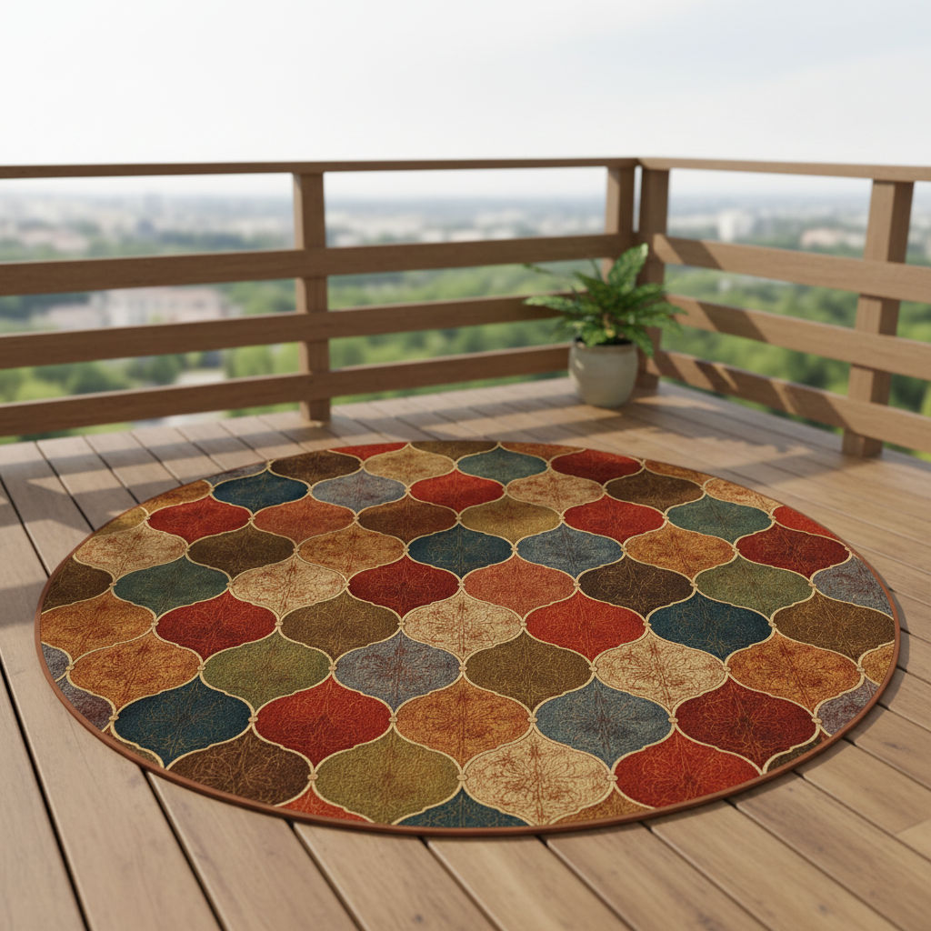 NAVELA - Hand Tufted Bohemian Carpet